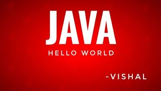 Java - Hello world - Tamil | java | Tutorial | basic