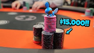 Playing $25/$25/$50!! BIGGEST Stakes of MY LIFE!! | Poker Vlog #213