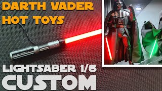 Darth Vader Lightsaber CCFL custom hot toys by Art15 Custom