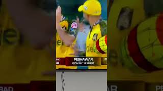 Peshawar Zalmi winning moments#psl #viral #cricket