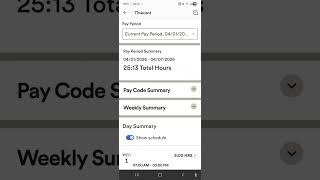 ADP Mobile- Clock in for ADJ
