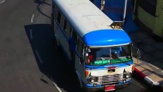 Yangon Traffic ヤンゴン市内様子（日本車だらけ）