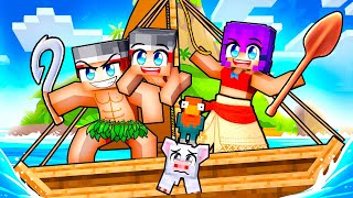 Having a MOANA FAMILY in Minecraft!