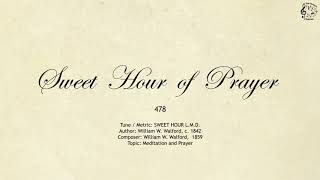478 Sweet Hour of Prayer || SDA Hymnal || The Hymns Channel