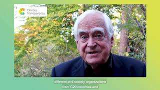 Prof. Dr. Peter Eigen on the Climate Transparency Report 2020