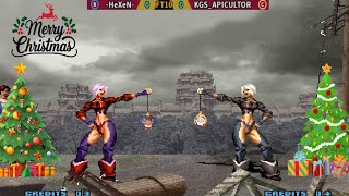 TOP KULA DEMOSTRANDO TODO SU POTENCIAL CON ÁNGEL CONTRA UN DURO RIVAL😎:KOF 2002 ONLINE FIGHTCADE