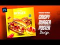 Create Burger Poster Design in Photoshop for Beginners