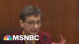 Forensic Pathologist: ‘Oxygen Deprivation’ Cause Of George Floyd Death | MTP Daily | MSNBC