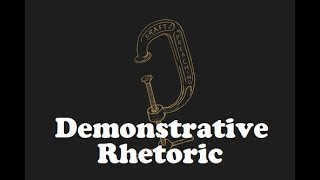 Rhetoric Vol. 2 - Demonstrative