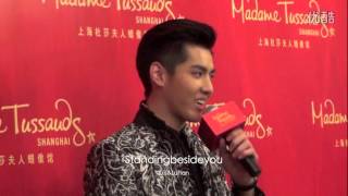 [FANCAM]141201 Madame Tussaud's press conference part 2-Wu Yifan/Kris