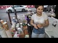 the most popular beautiful coffee lady in bangkok thai food