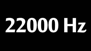 22000 Hz Test Tone