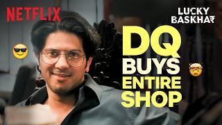 Dulquer’s EPIC Comeback Shocks The Shop Owner! 👀🤯 | Lucky Baskhar | Netflix India