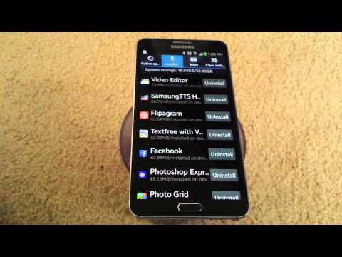 Samsung Galaxy Note 3: access downloads, etc. Samsung Galaxy Note 3: access downloads, etc.