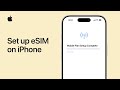 How to set up eSIM on iPhone | Apple Support