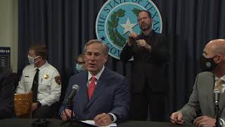 Gov. Abbott expands reopening in Texas in light of latest COVID-19 numbers