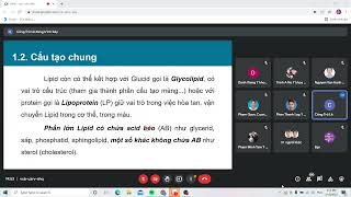 [HÓA SINH] bài HÓA HỌC LIPID_Thầy Trứ CTUMP