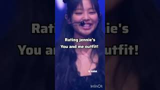 Rating Jennie's you and me outfits #jennie #itsarmlink #blackpink