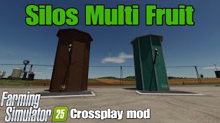 Silos Multi Fruit / FS25 Crossplay mod