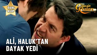 Haluk, Ali'yi Selin İle Evlendiği İçin Dövüyor! - Güneşin Kızları Özel Klip