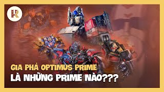 Transformers | Gia đình Prime của Optimus gồm những ai | Hoàng React