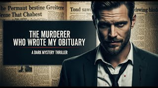 “The Murderer Who Wrote My Obituary | A Dark Mystery Thriller”