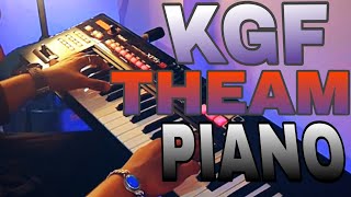 KGF THEME || ON PIANO || BY SANGHARSH OFFICIAL || Live Programming || KGF || Yash ||#kgf #piano