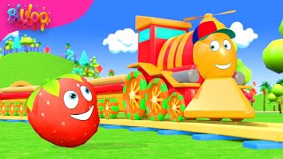 Humpty the Train on a Fruits Ride | BluLoo Nursery Rhymes & Kids Songs