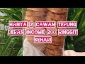 idea biznes pendapatan sehari RM 200 ringgit ...hanya 2 cawan tepung beras