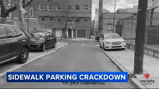 Philadelphia Parking Authority cracking down on sidewalk parking