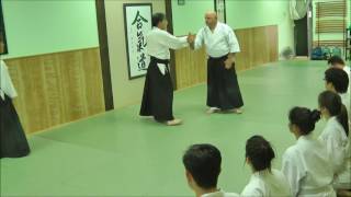 Tasaka Shihan Aikido 7th dan Iriminage