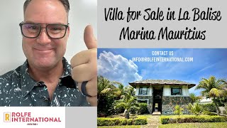 Villa for sale in La Balise Marina Mauritius