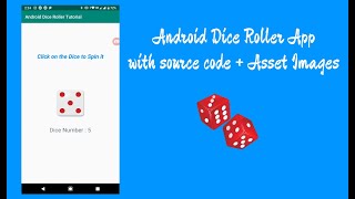 Flutter Full Tutorial For Beginners | Build a Dice Rolling App Using Flutter | Flutter Lecture 4.1