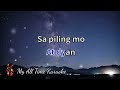 minsan lang martin nievera karaoke version