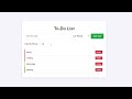 Build a To-Do List App with HTML, CSS & JavaScript | Local Storage Tutorial for Beginners