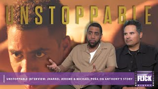 Unstoppable Interview: Jharrel Jerome \u0026 Michael Peña on Anthony's Story