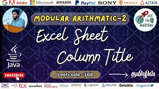 Excel Sheet Column Title | Leetcode 168 Explained | Convert Number to Excel Column Title