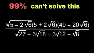 Japanese | A Nice Square Root Algebra Problem | Math Olympiad Questions