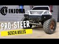 NEW Injora Pro Steer Double Joint SCX24 Axles!