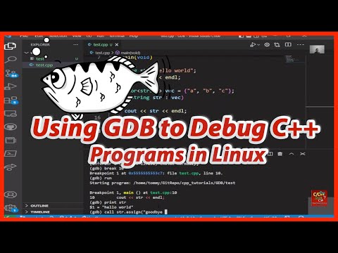 How To Debug C++ Programs Using GDB (GNU Debugger) In Linux - YouTube