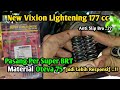 Pasang Per Kopling Super BRT Oteva 75 Di New Vixion Lightening Bore Up 177 | Mantap