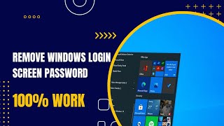 How to Disable / Remove Windows 10 Login Password and Lock Screen 100% Working ( very easy way )