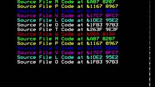 BBC Micro Alien 8 Assembling from source code