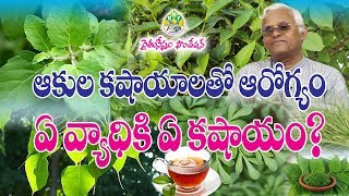 Nature Treatment  || Different Leaves and their Incredible Health Benefits || Dr.KhaderValli