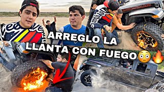 ARREGLO LA LLANTA CON FUEGO EN LAS DUNAS | MARKITOS Y LOS TOYS | Parte 2