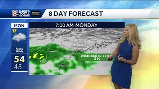 Coastal system to bring rain and wind to Maine