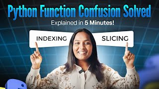 Python Indexing & Slicing Explained in 5 Minutes | Beginner-Friendly Python Tutorial