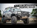 TLC 105 on WEREWOLF Portal Axles