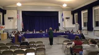 Sparta Township BOE Meeting 1-23-25