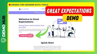 Great Expectations Demo // Modern (Python Based) Quality Checks for Data Pipelines  | Demohub.dev